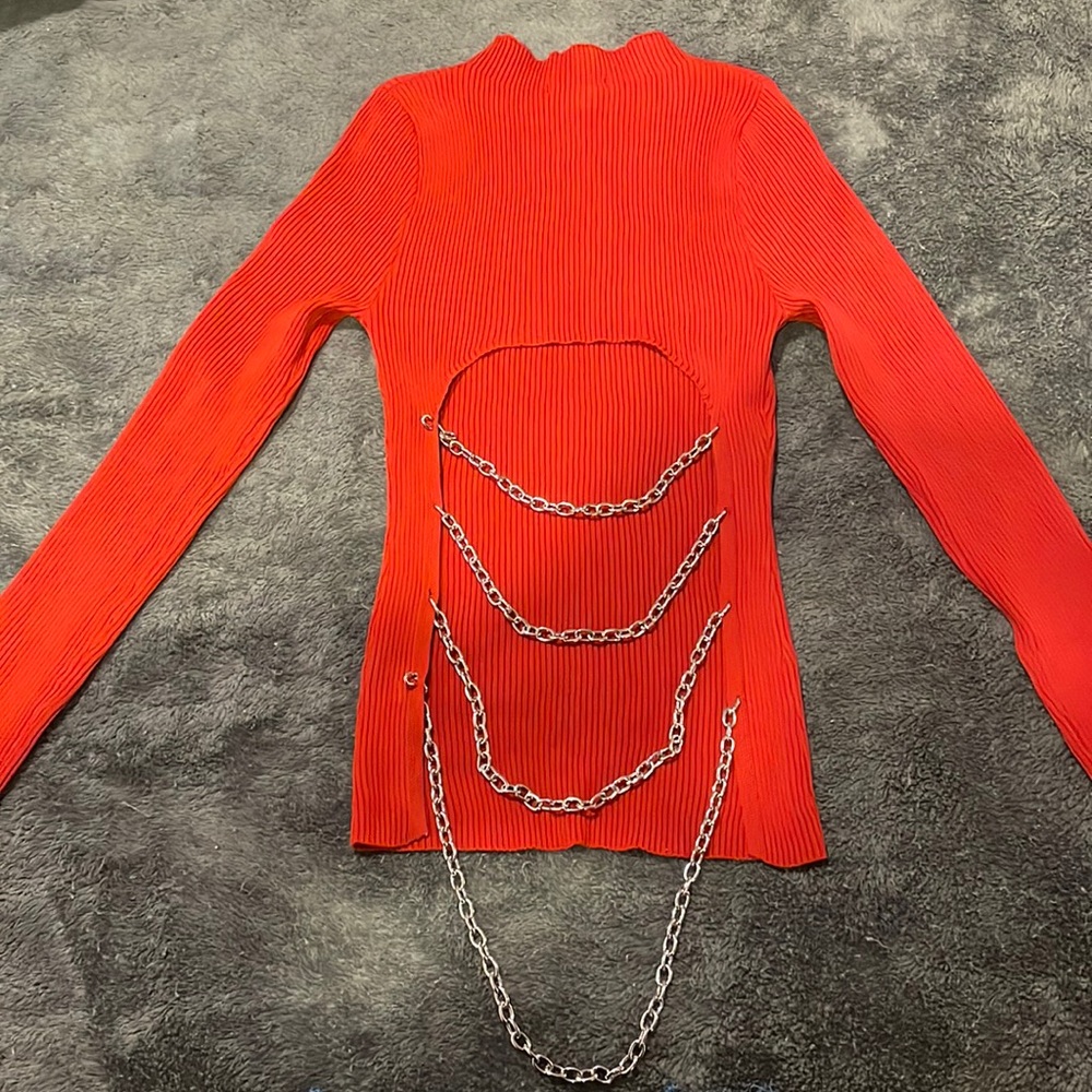 New Look RED Open back Long Sleeve